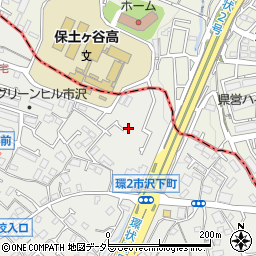 神奈川県横浜市旭区市沢町152-5周辺の地図