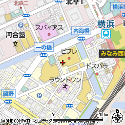 ガリスアディクション　横浜店周辺の地図