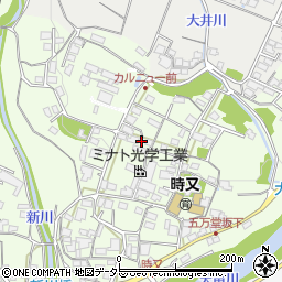 長野県飯田市時又301周辺の地図
