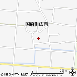 鳥取県鳥取市国府町広西205周辺の地図