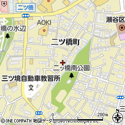 神奈川県横浜市瀬谷区二ツ橋町108-29周辺の地図