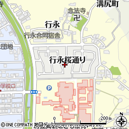 京都府舞鶴市行永桜通り127周辺の地図