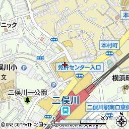 カラダファクトリー ドン・キホーテ二俣川店周辺の地図