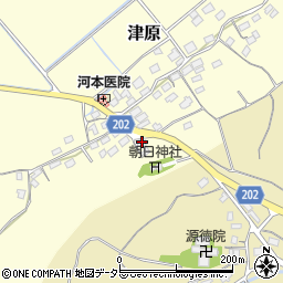 鳥取県倉吉市津原386周辺の地図