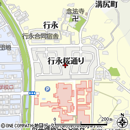京都府舞鶴市行永桜通り128周辺の地図