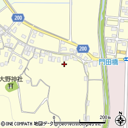 鳥取県東伯郡湯梨浜町門田697周辺の地図