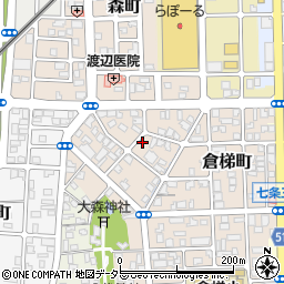 京都府舞鶴市倉梯町18-3周辺の地図