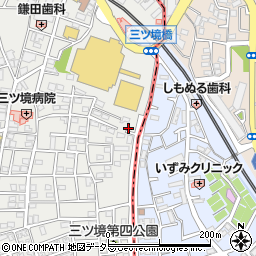 神奈川県横浜市瀬谷区三ツ境34周辺の地図