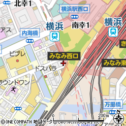 ファミリーマートはまりん横浜駅ミニ店周辺の地図