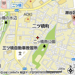 神奈川県横浜市瀬谷区二ツ橋町108-40周辺の地図