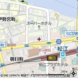 ＥＣＣジュニア　松江センター周辺の地図