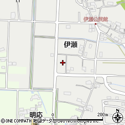 岐阜県美濃加茂市蜂屋町伊瀬周辺の地図