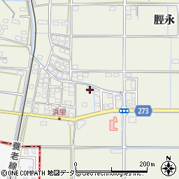 岐阜県揖斐郡揖斐川町脛永1286周辺の地図