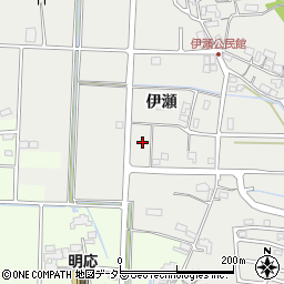 岐阜県美濃加茂市蜂屋町（伊瀬）周辺の地図