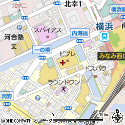 チュチュアンナ　横浜ビブレ店周辺の地図