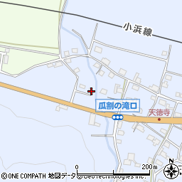 福井県三方上中郡若狭町天徳寺14-18周辺の地図