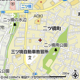 神奈川県横浜市瀬谷区二ツ橋町117周辺の地図