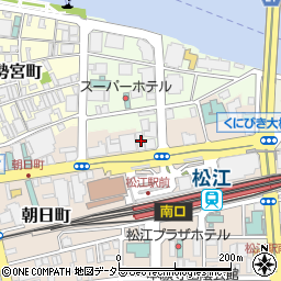 島根県松江市朝日町476周辺の地図