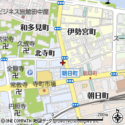 島根県松江市寺町187-1周辺の地図