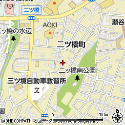 神奈川県横浜市瀬谷区二ツ橋町108-42周辺の地図