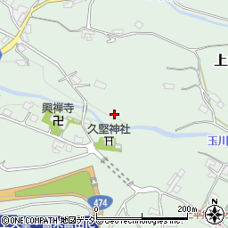 長野県飯田市上久堅1639周辺の地図