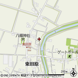 岐阜県関市東田原797周辺の地図