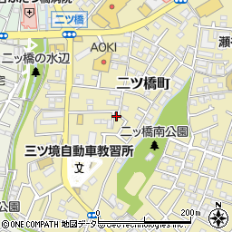 神奈川県横浜市瀬谷区二ツ橋町108-44周辺の地図