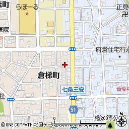 京都府舞鶴市倉梯町12-10周辺の地図