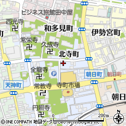 島根県松江市寺町184周辺の地図