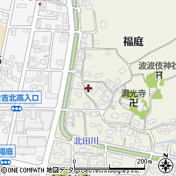 鳥取県倉吉市福庭213周辺の地図