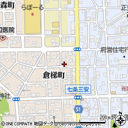 京都府舞鶴市倉梯町12-5周辺の地図
