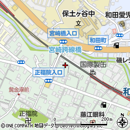 神奈川県横浜市保土ケ谷区仏向町200-3周辺の地図