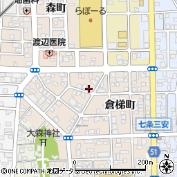 京都府舞鶴市倉梯町9-9周辺の地図