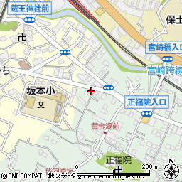 神奈川県横浜市保土ケ谷区仏向町284周辺の地図