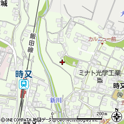 長野県飯田市時又599-3周辺の地図