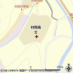 兵庫県立村岡高等学校周辺の地図