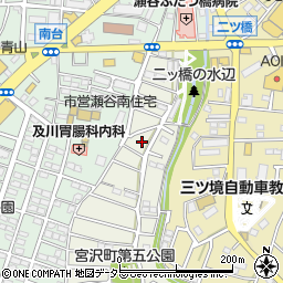 神奈川県横浜市瀬谷区宮沢1丁目6周辺の地図
