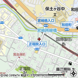 神奈川県横浜市保土ケ谷区仏向町210周辺の地図