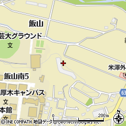 神奈川県厚木市飯山南5丁目4周辺の地図