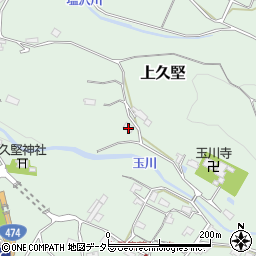 長野県飯田市上久堅1579周辺の地図