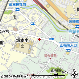神奈川県横浜市保土ケ谷区仏向町283周辺の地図