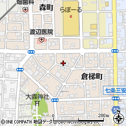 京都府舞鶴市倉梯町9-7周辺の地図