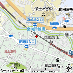 神奈川県横浜市保土ケ谷区仏向町200周辺の地図