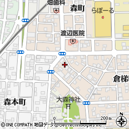 京都府舞鶴市倉梯町20周辺の地図