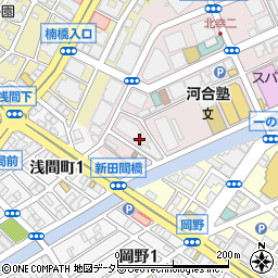 シェ・フルール横濱周辺の地図