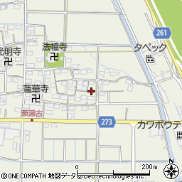 岐阜県揖斐郡揖斐川町脛永1111周辺の地図