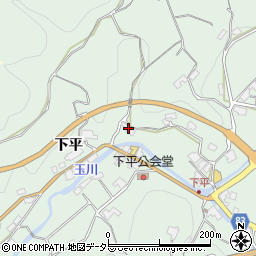 長野県飯田市上久堅下平237周辺の地図