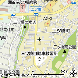 神奈川県横浜市瀬谷区二ツ橋町112-29周辺の地図