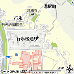 京都府舞鶴市行永桜通り13周辺の地図