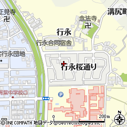 京都府舞鶴市行永桜通り117周辺の地図